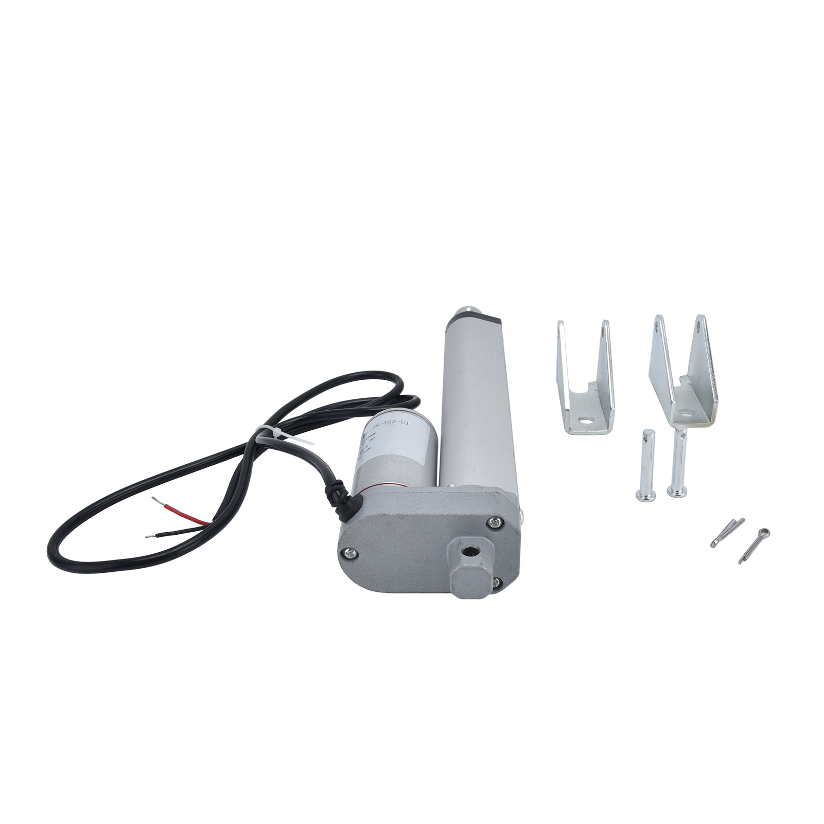 Elektrischer Linearantrieb Aus Aluminiumlegierung Für Schieber, 150 Mm Hub, 750 Ndc 12 V, Montagesatz Mit Halterung.