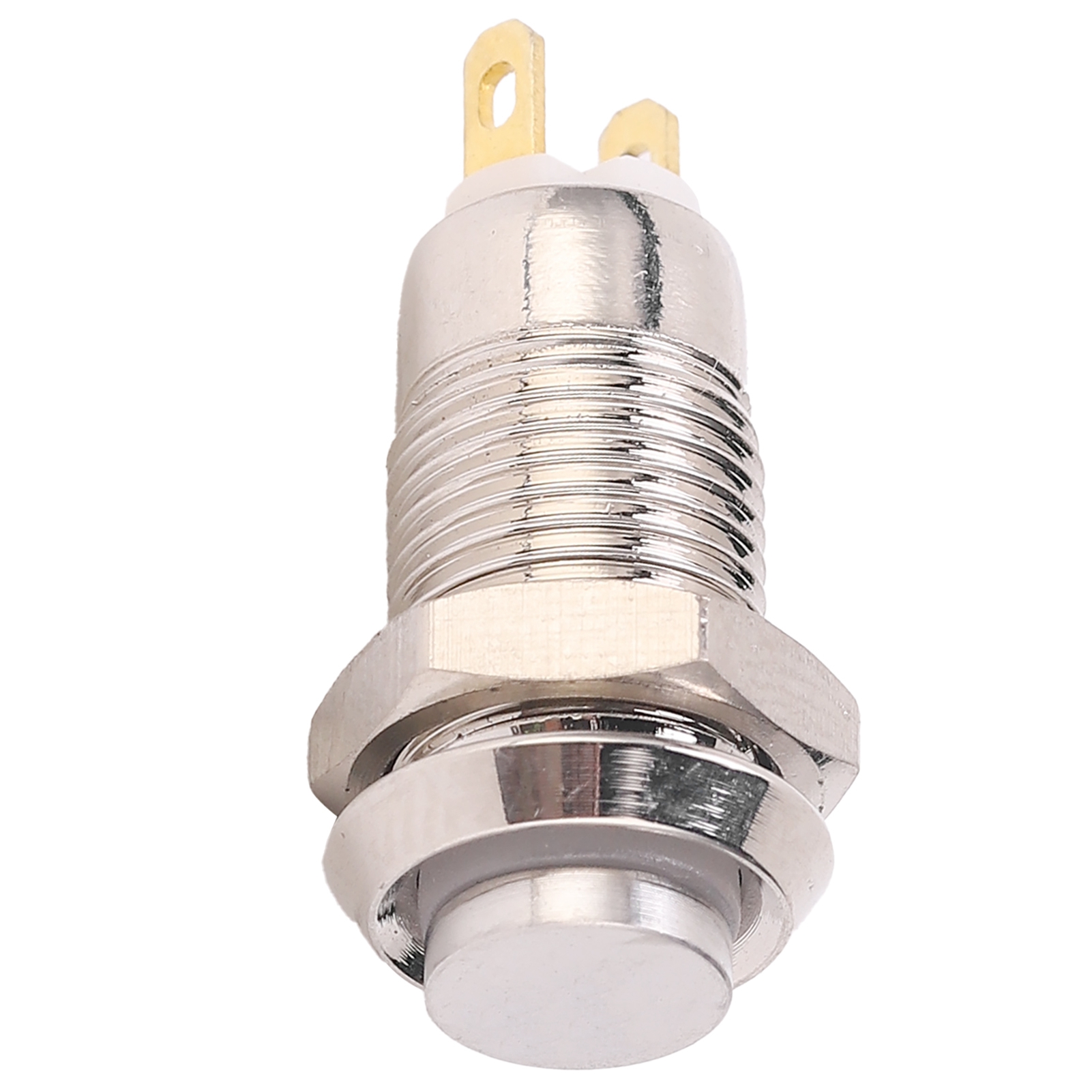Mm Wasserdichter Metall-druckknopfschalter Mit Selbstverriegelung, 3 V (ohne Kontrollleuchte)