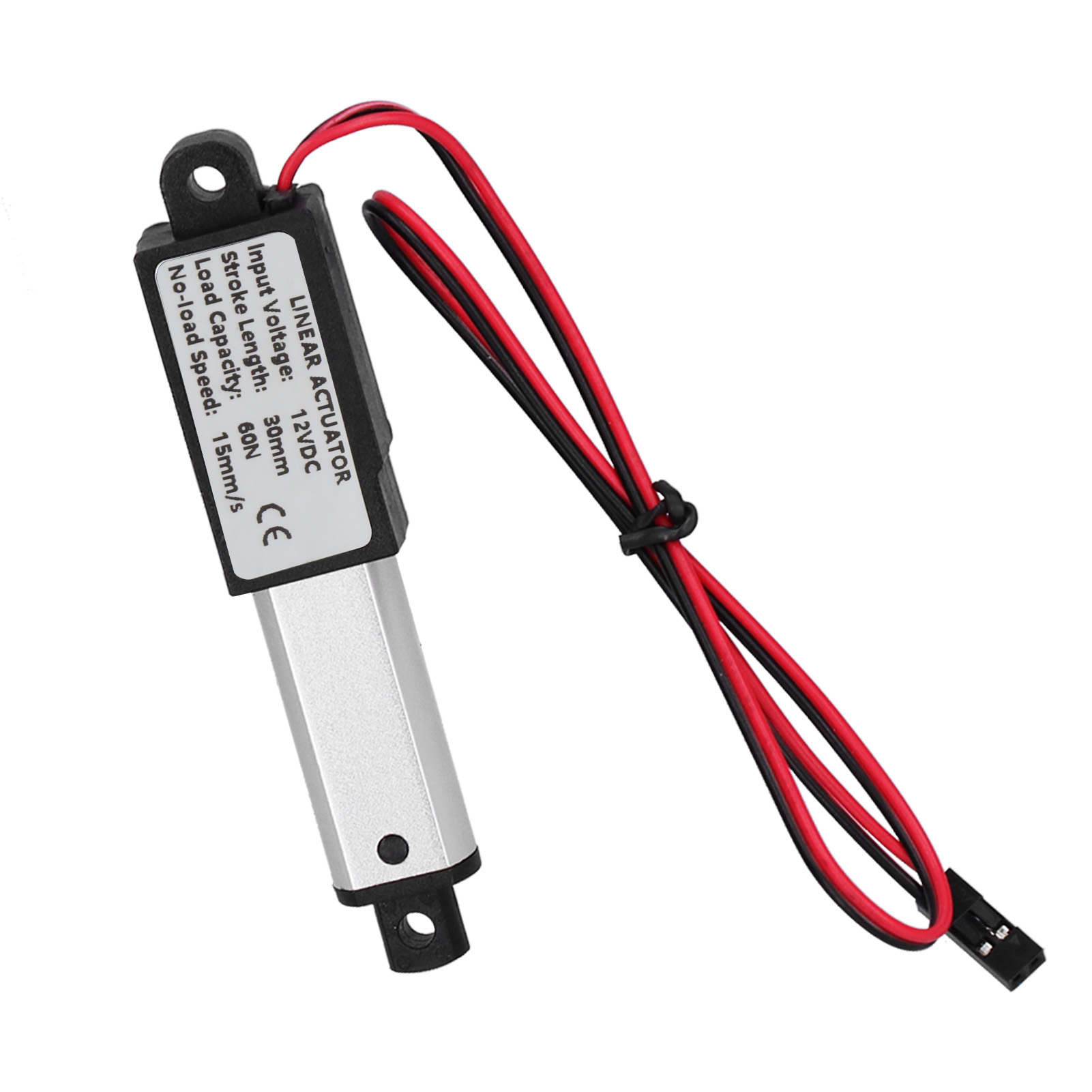 Wasserdichter Mini-elektro-linearantrieb, Mikro-aktor Für Kleine Bewegungen, 12 V Dc, 30 Mm Hub, Für Diyforce-roboter, 60 N Geschwindigkeit Und 15 Mm/s.