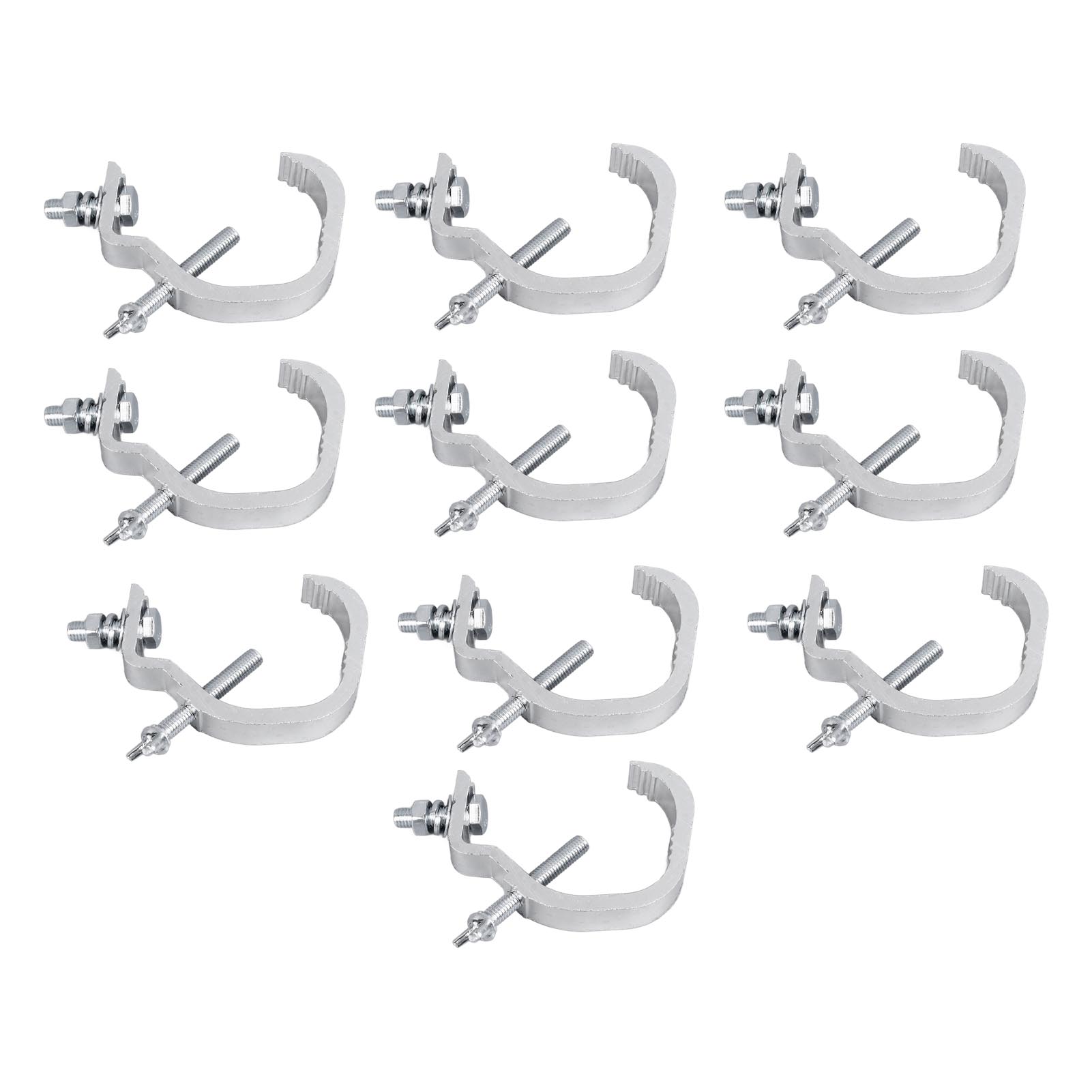 Set Mit 10 Multifunktionalen Aluminium-befestigungshaken Für Bühnenbeleuchtung Und Konzertaufbauten