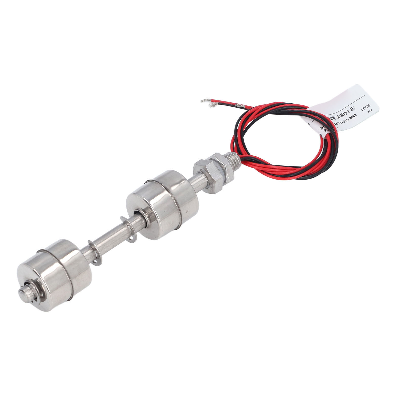 Doppelkugel-schwimmerschalter Aus Edelstahl, 120 Mm, Wasserstandsregler Mit 400 Mm Kabel, 0–220 V