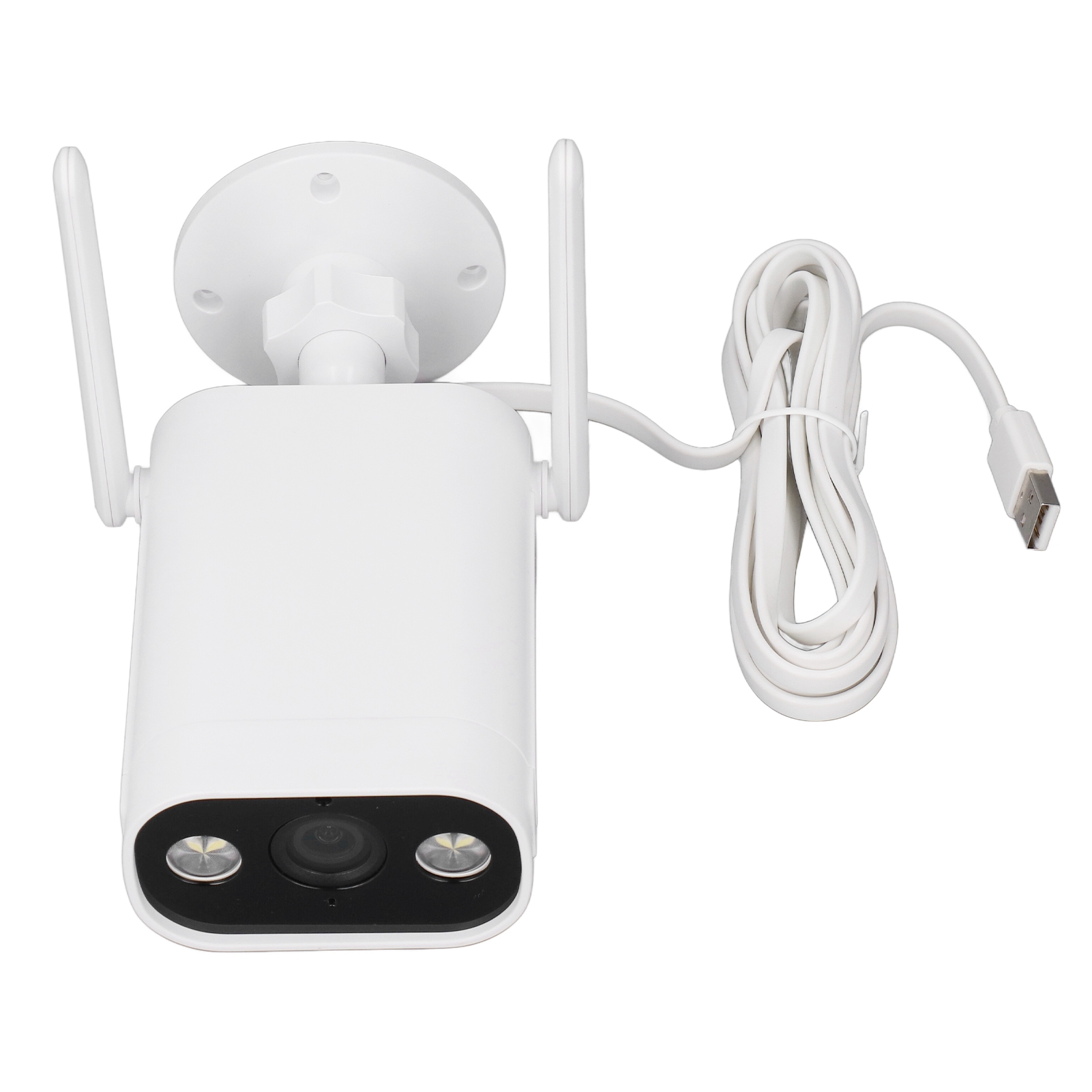 Wlan-hd-infrarot-überwachungskamera Für Den Außenbereich Mit Nachtsicht, Ton- Und Bewegungsalarm – 100-v-eurostecker