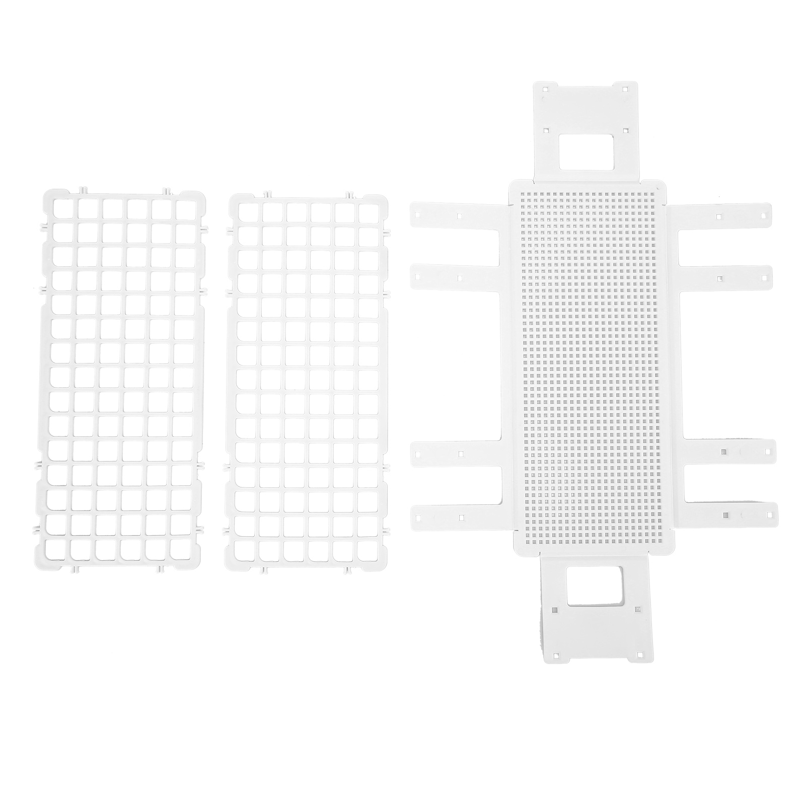Set Mit 5 Kunststoff-reagenzglashaltern, 90 Löcher, Für 13-mm-laborreagenzgläser
