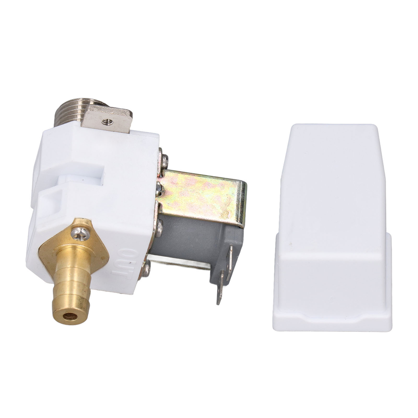 12v Dc G1/2 Magnetventil Mit Außengewinde, Wassereinlass, Durchflussschalter, Temperaturbeständig, Für Wasserspender Und Waschmaschinen
