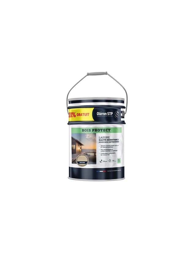 Technima Oléron Lasure Holzschutz Transparent 5l+20% Gratis - Technima