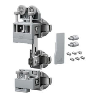 Hettich Wingline L Beschlagset Fuer Faltschiebetuersysteme Schwer O.