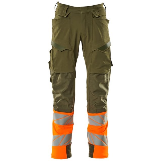 Hose Mit Knietaschen 19179-511-3314 Gr. 90c58 Moosgrün/orange - Mascot