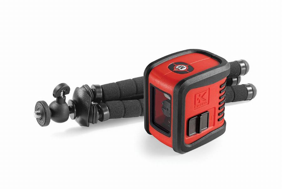 Kapro - Set Mini Laser Kreuz Rot Bambino Mit Flexiblem Stativ Modell 842 - 58420