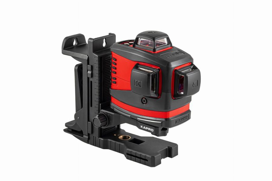 Kapro - 3d-laser Rot + Hartschalenkoffer + Zubehör Modell 883 - 5883