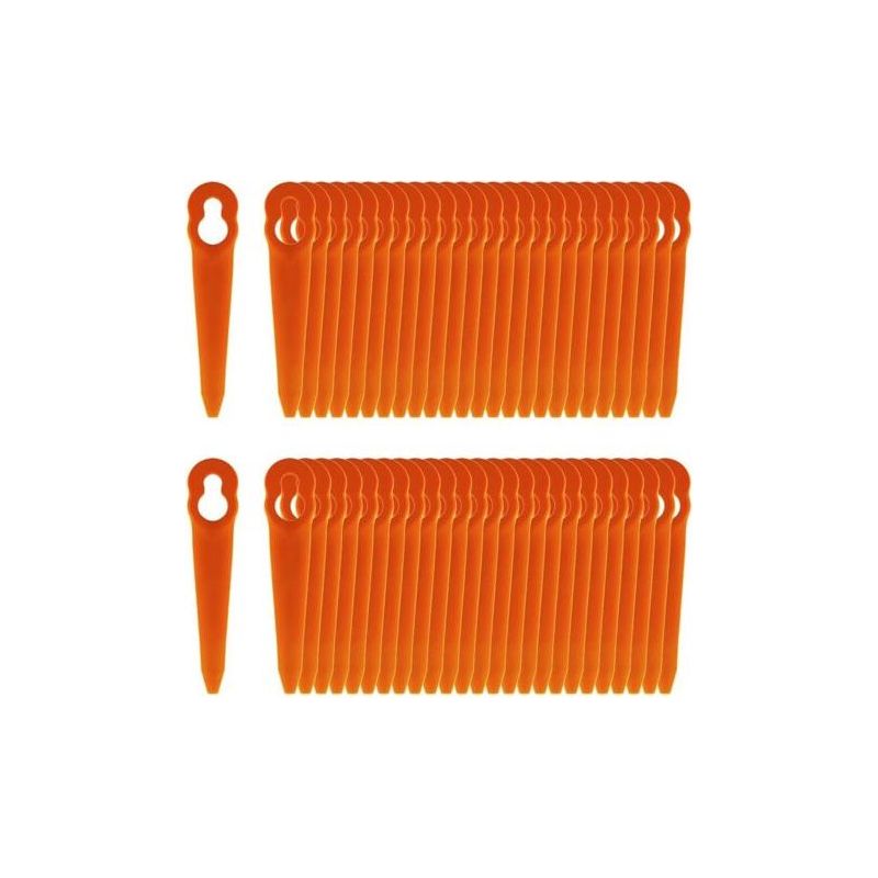 – Lot De 100 Lames En Plastique Pour Coupe-bordure Stihl Polycut 2-2 Et 3-2 – Compatible Fsa 45, Fsa 57, Fse 52 – Performance Optimale