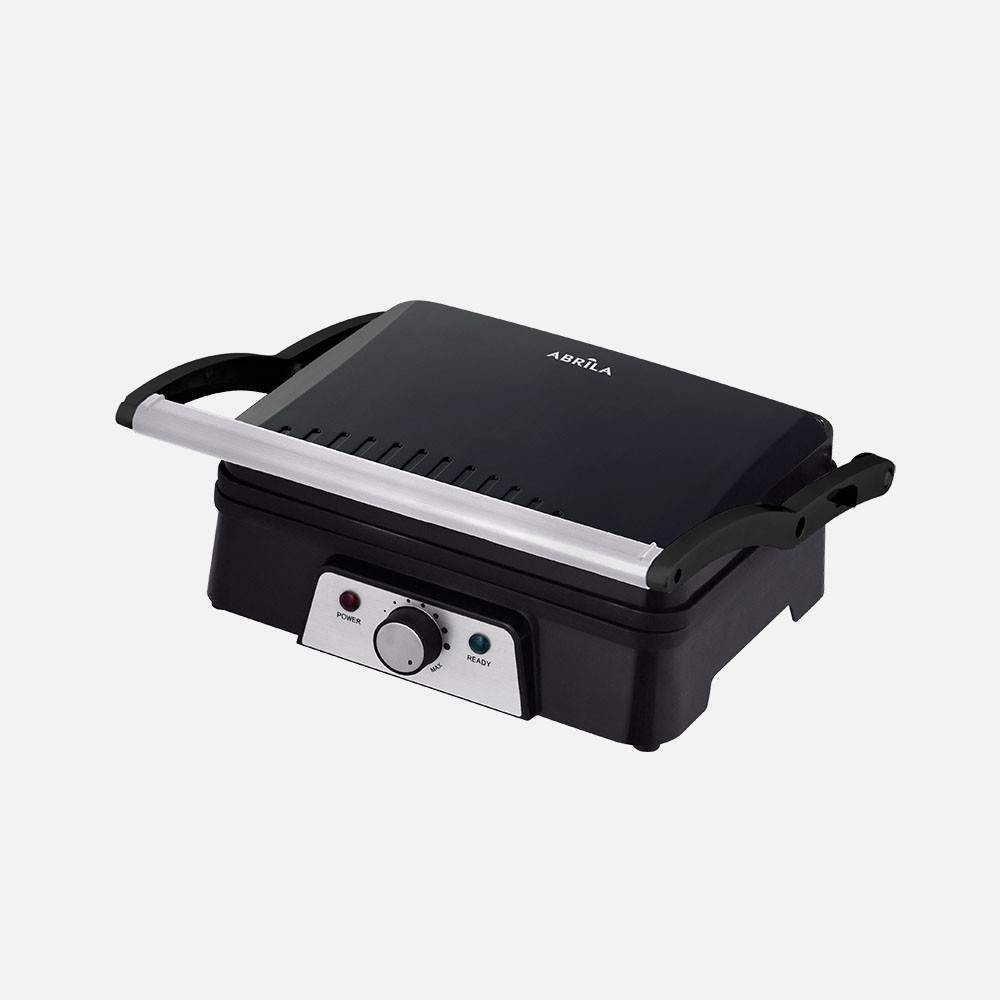 Elektrischer Grill Embrujo 1600w Schwarz Mit Antihaftender Platte 29x23 Cm