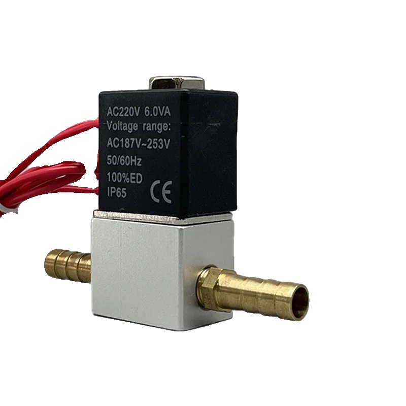 Pneumatische Elektrische Magnetventil, 2-wege Normalerweise Geschlossen, 1/4" Innengewinde, 12mm-12mm Barb, Ac 110v-a