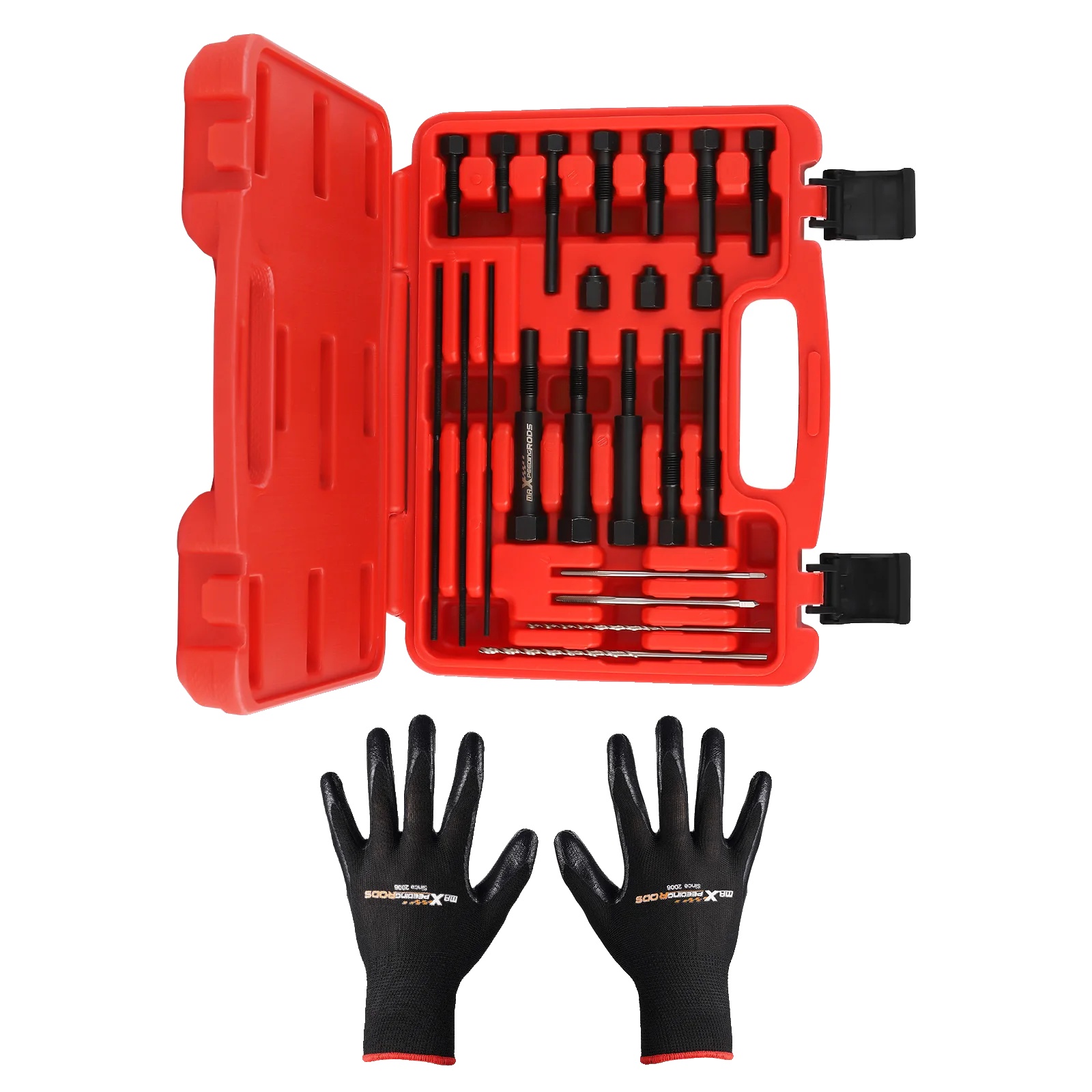 Glühkerzenentferner, Hochfester Stahl, 15,5 Zoll Lang, Geeignet Für M8- Und M10-gewinde, Effektiv Zum Entfernen Von Glühkerzen, Ergonomisches