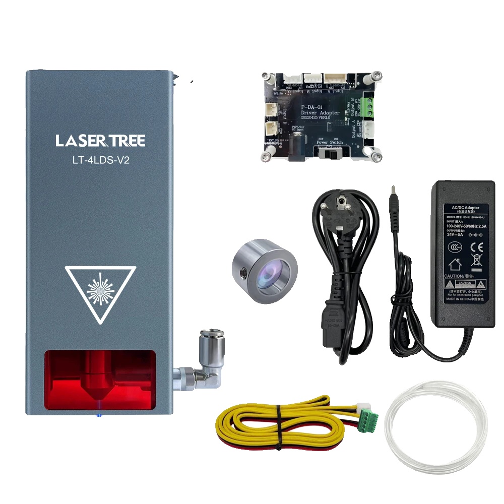 Laserkopf, Hochpräzises Schneiden, Vielseitige Materialkompatibilität, Lt-4lds-v2-eu, 24v