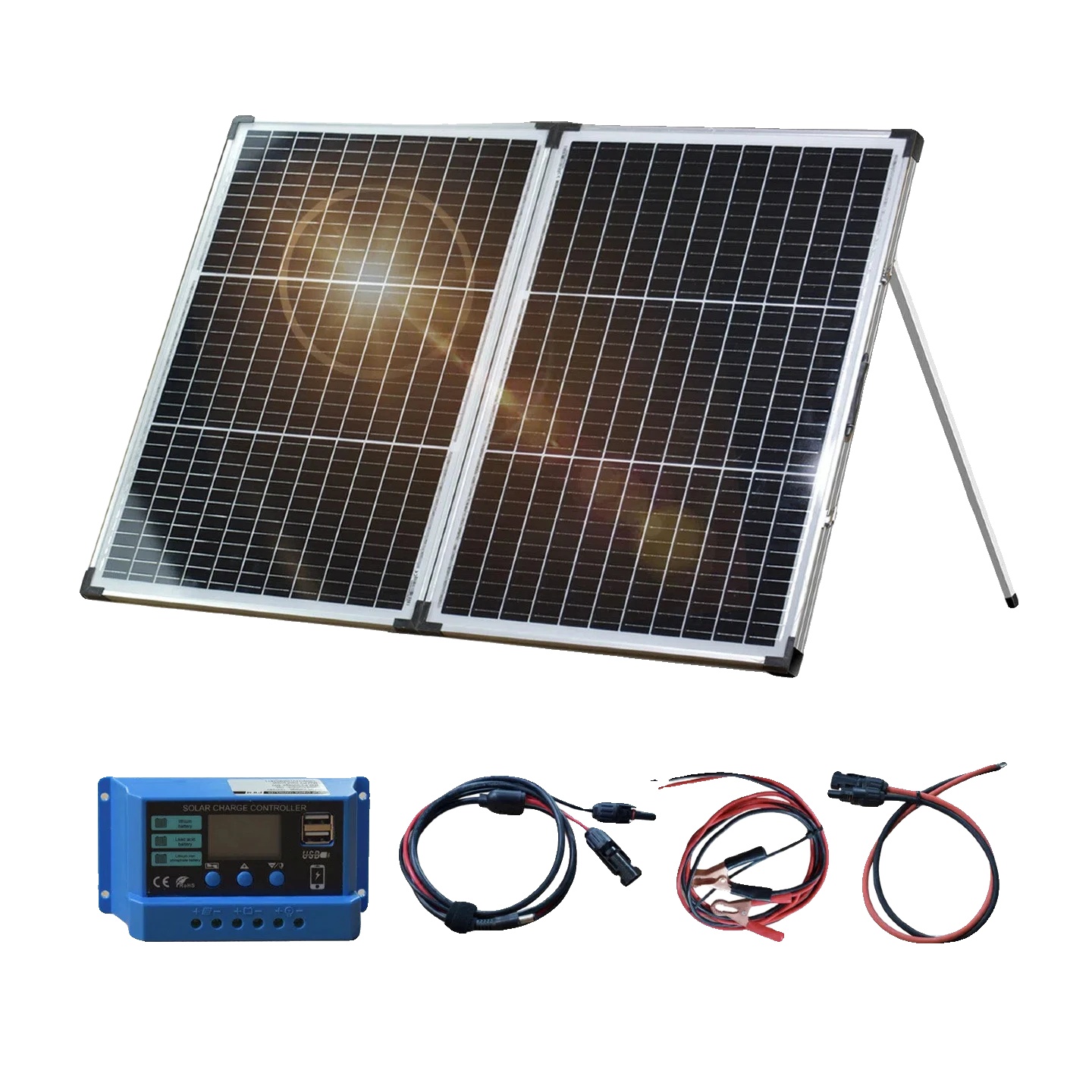 Solarpanel, Faltbares Design, Hohe Effizienz, 1pcs 140w