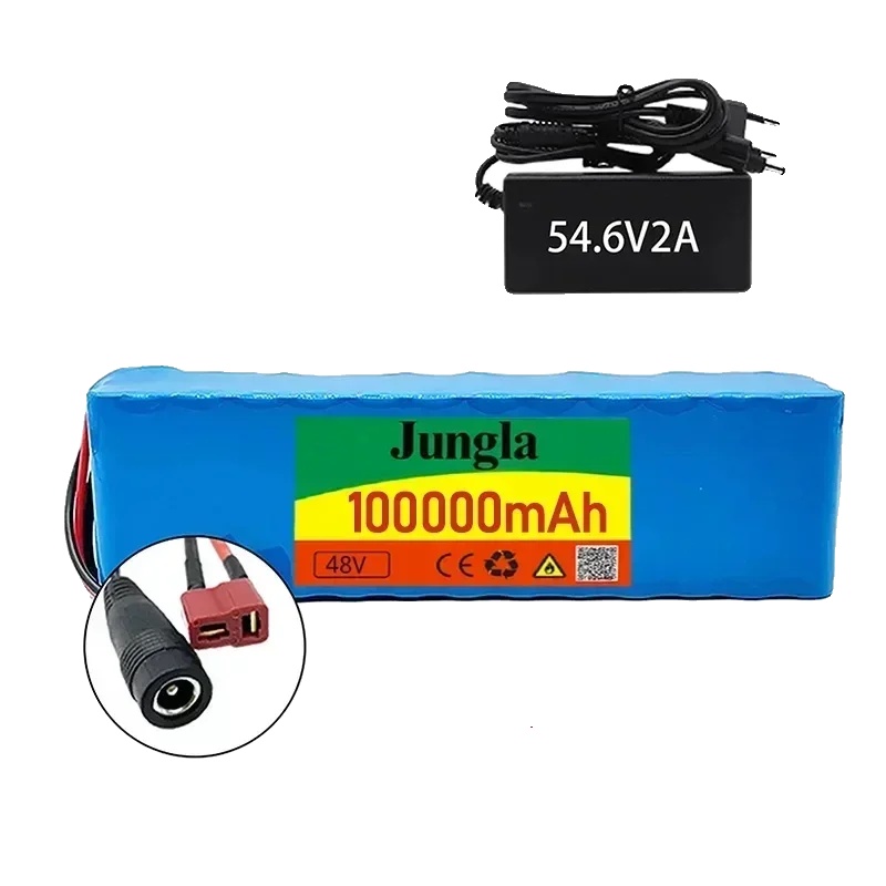 Lithium-ionen-batteriepack, 100ah Kapazität, Bms-schutz, T-dc-ladegerät