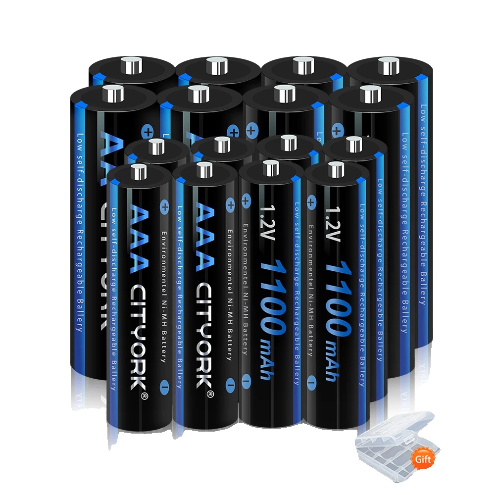 Wiederaufladbares Batterien-set, Lcd-ladegerät, Hohe Kapazität, 8aa 8aaa