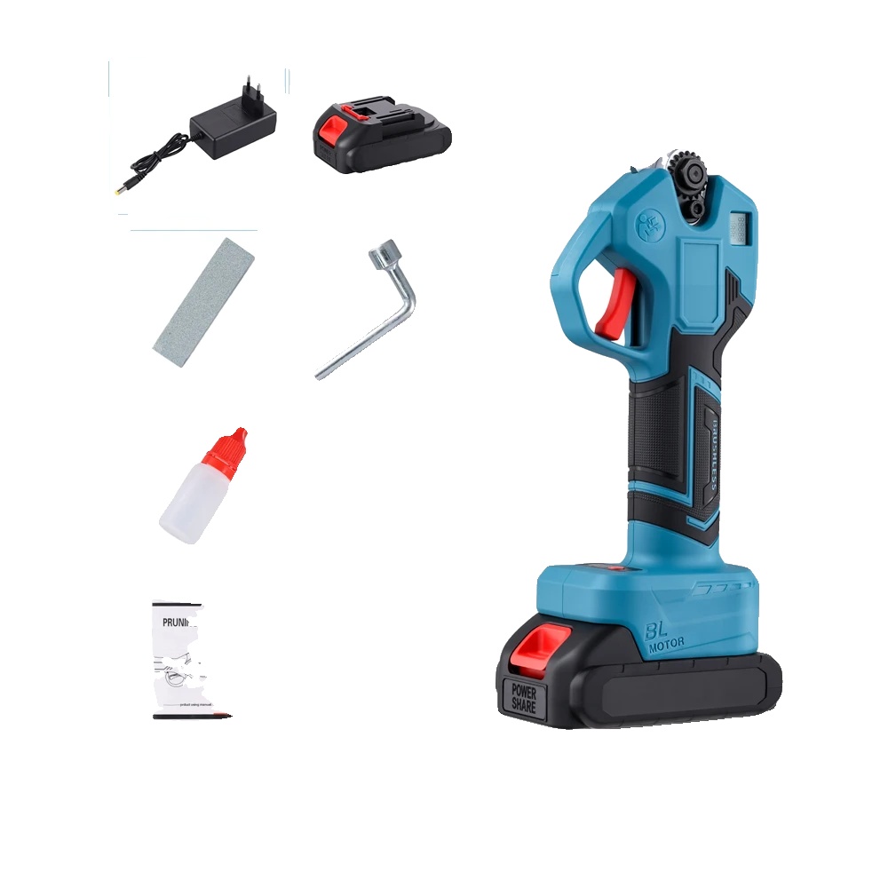 Elektrische Gartenschneider, Kabellos, Ergonomischer Griff, Digitalanzeige, Eu-b