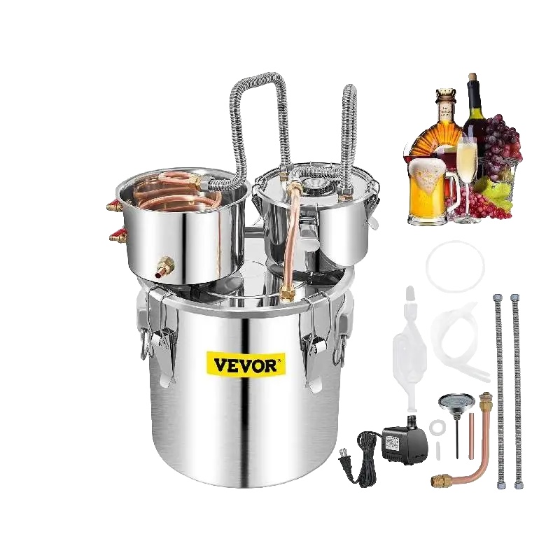 Alkohol-destillierer, 50l Kapazität, Edelstahlkonstruktion, 50 L
