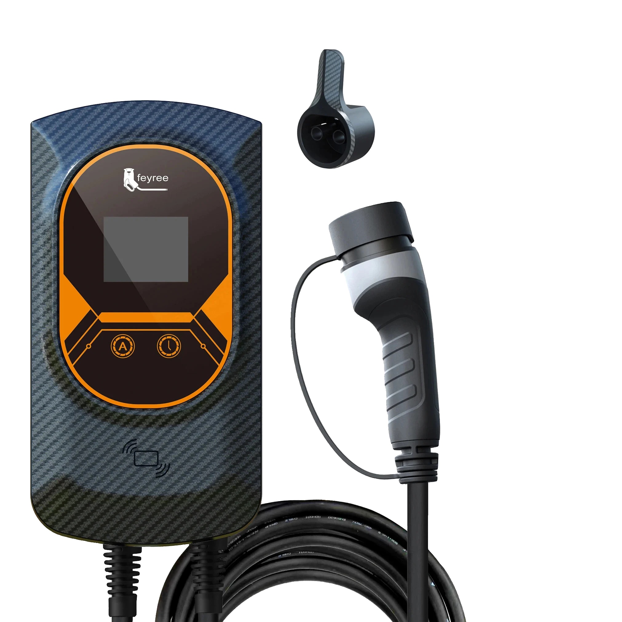 Ev-ladegerät, 7,6 Kw/11 Kw/22 Kw Leistung, Intelligente App-steuerung, 16a 11kw 3-phasen, Type2