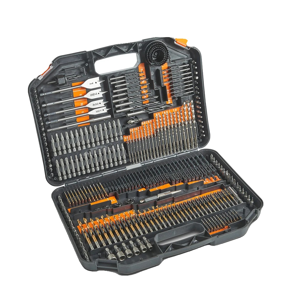 Bohrer Set, 246-teilig, Hochgeschwindigkeitsstahl, Vielseitig Für Holz Und Metall, 246stück