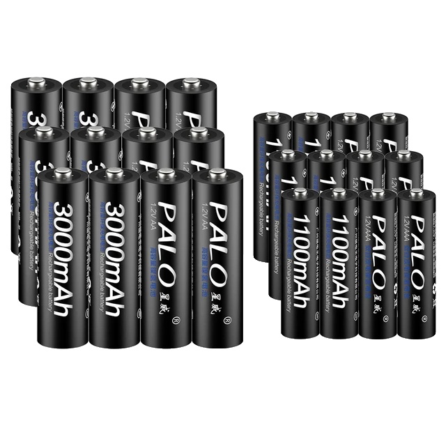 Wiederaufladbare Batterien, Nimh, Intelligentes Ladegerät, 12aa Und 12aaa