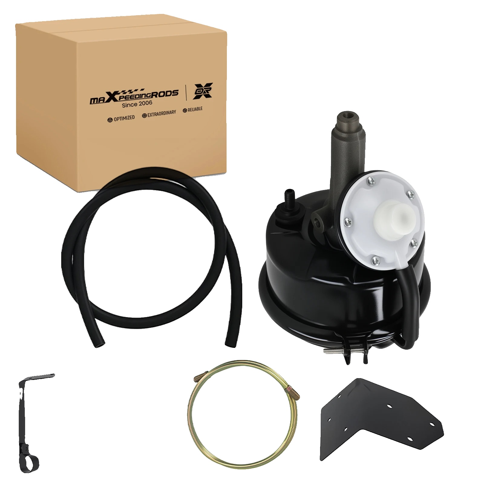 Bremskraftverstärker-kit, Höhe 24,8 Cm, Länge 26 Cm, Breite 25,4 Cm, Gewicht 4,8 Kg, Verstärkungsverhältnis 2,3 Zu 1