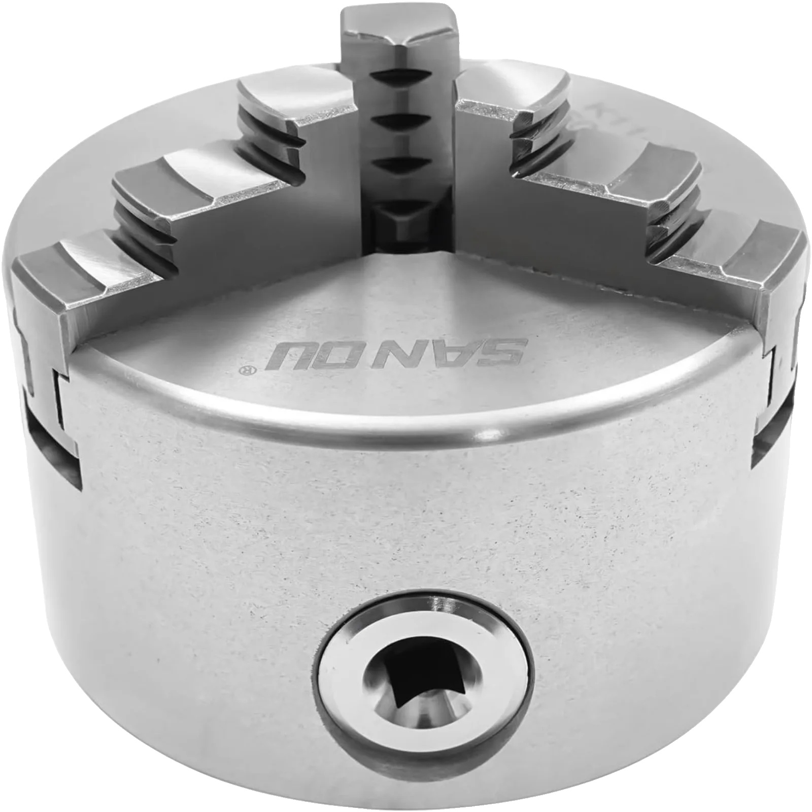 3-backen-drehfutter, Durchmesser 100mm, Backenhub 30-90mm, Präzision 0,07mm, Gewicht 3,17kg, Kompatibel Mit Drehmaschinen Und Cnc-maschinen