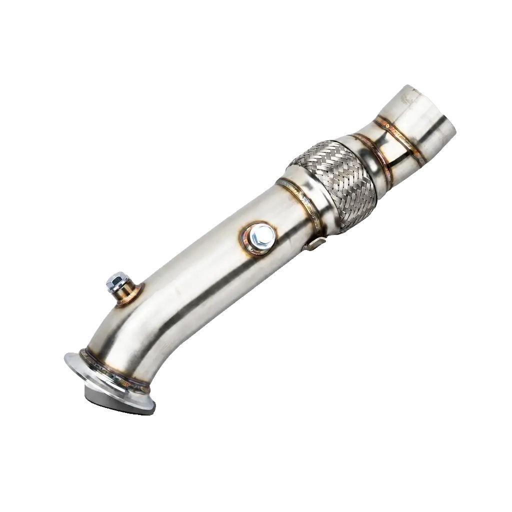 Turbo Katalysatorloser Auspuff Downpipe, Edelstahl, Leistungssteigerung, Abgaskrümmer