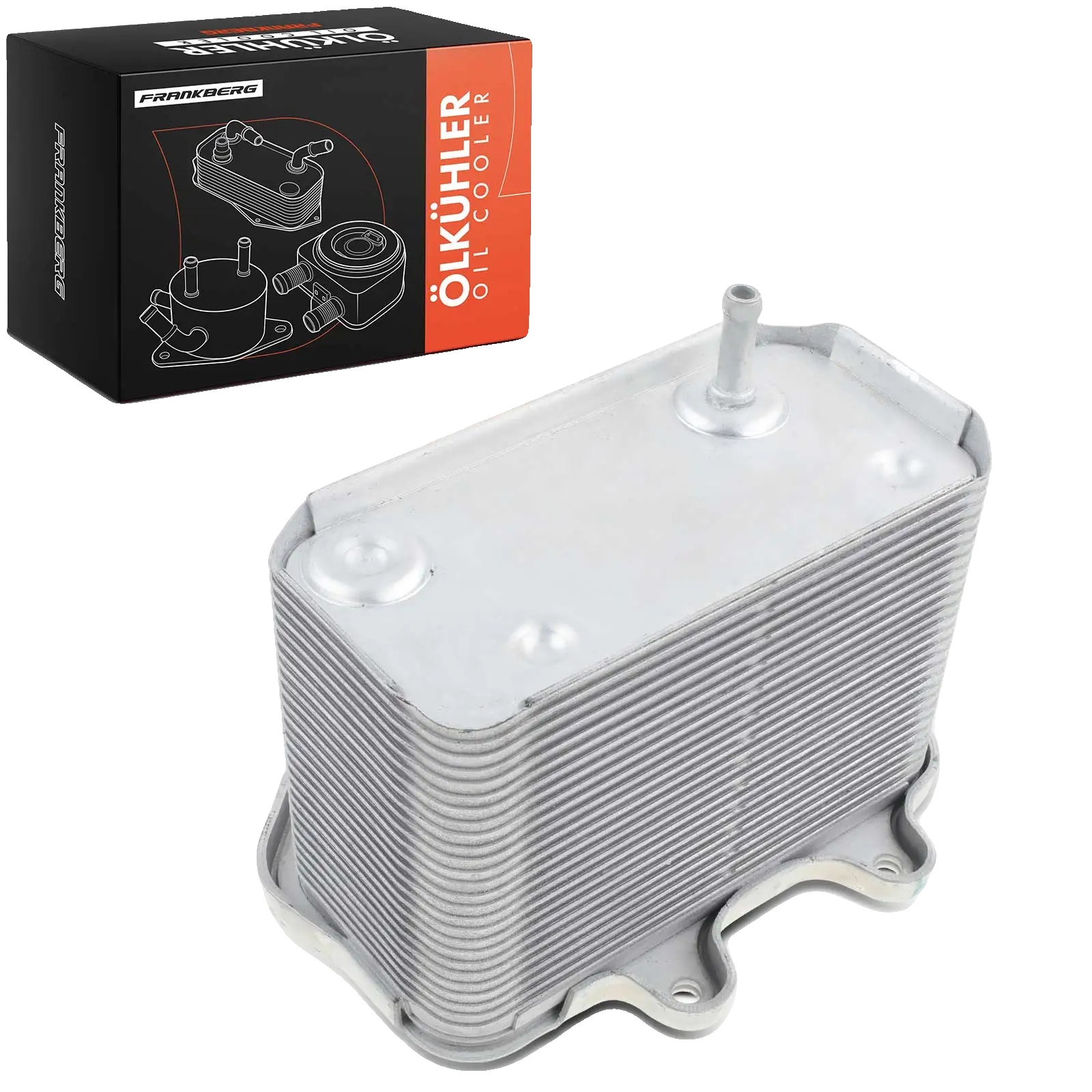 Aluminium-ölkühler, 30cm X 15cm X 5cm, Kompatibilität: Hochleistungs-sportwagen (modell 996, 997), Roadster (modell 986 S), Iso 9001 Konform