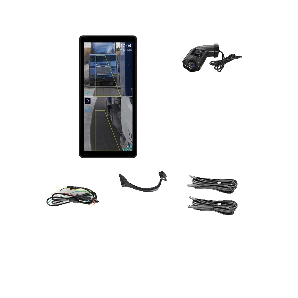 Auto-monitor, Hd-display, Dual-kamerasystem, Rechter Toter Winkel