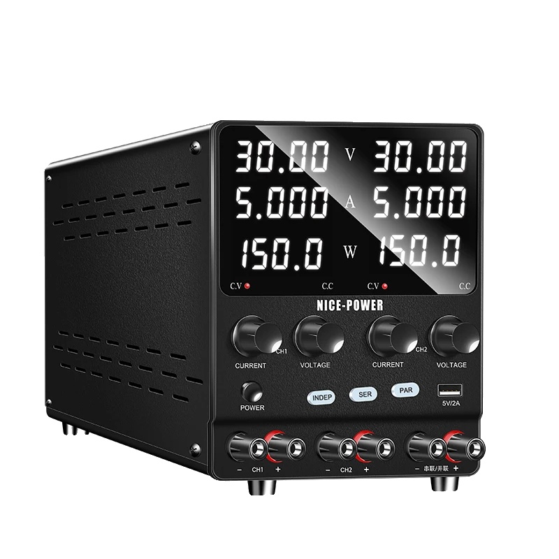 Dc-stromversorgung, Dual-channel, Hochpräzise Leistung, Sps305-2kd 30v5a, Ac 220v-b