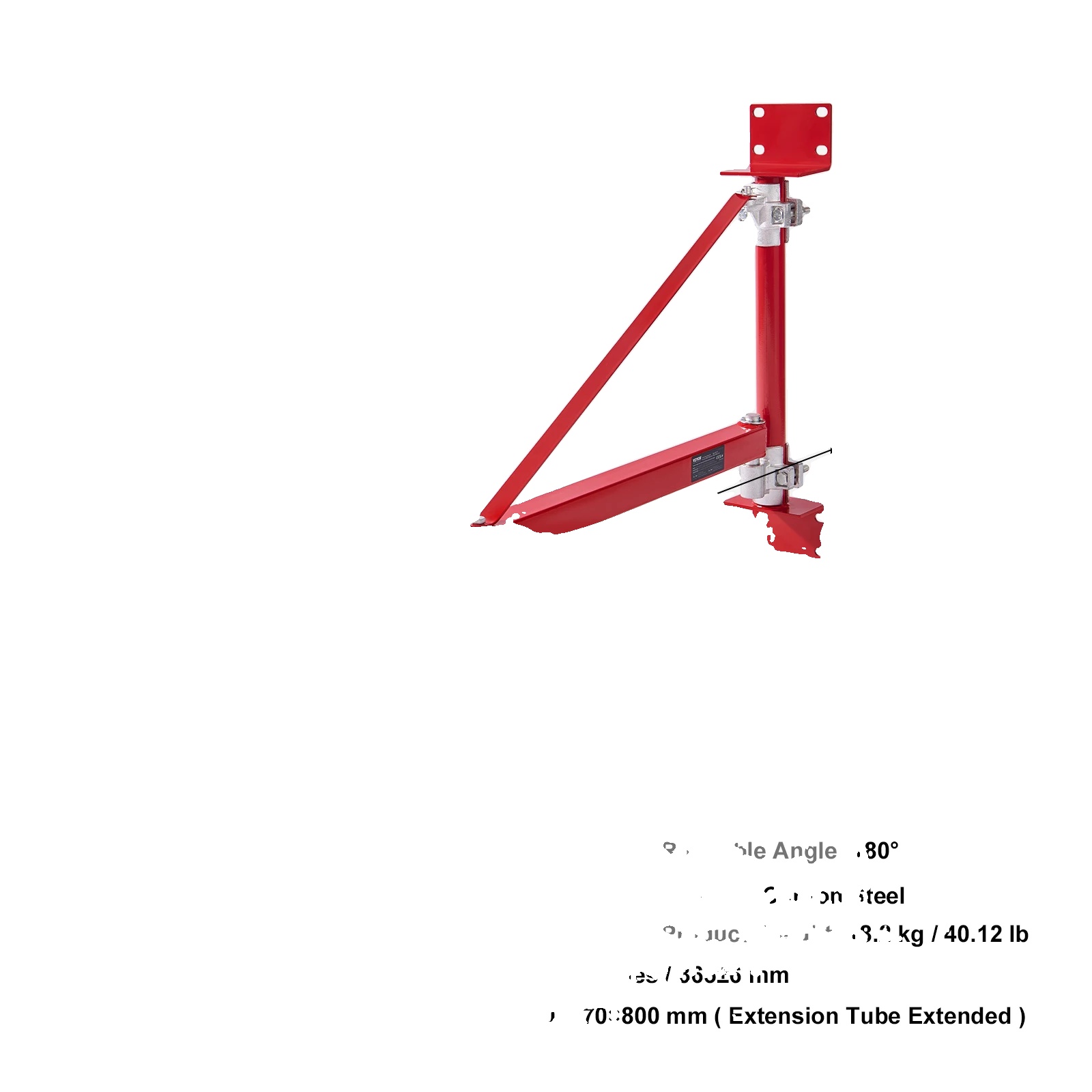 Elektrischer Windenstützarm, 180° Drehbar, Langlebiger Kohlenstoffstahl, 300-600kg