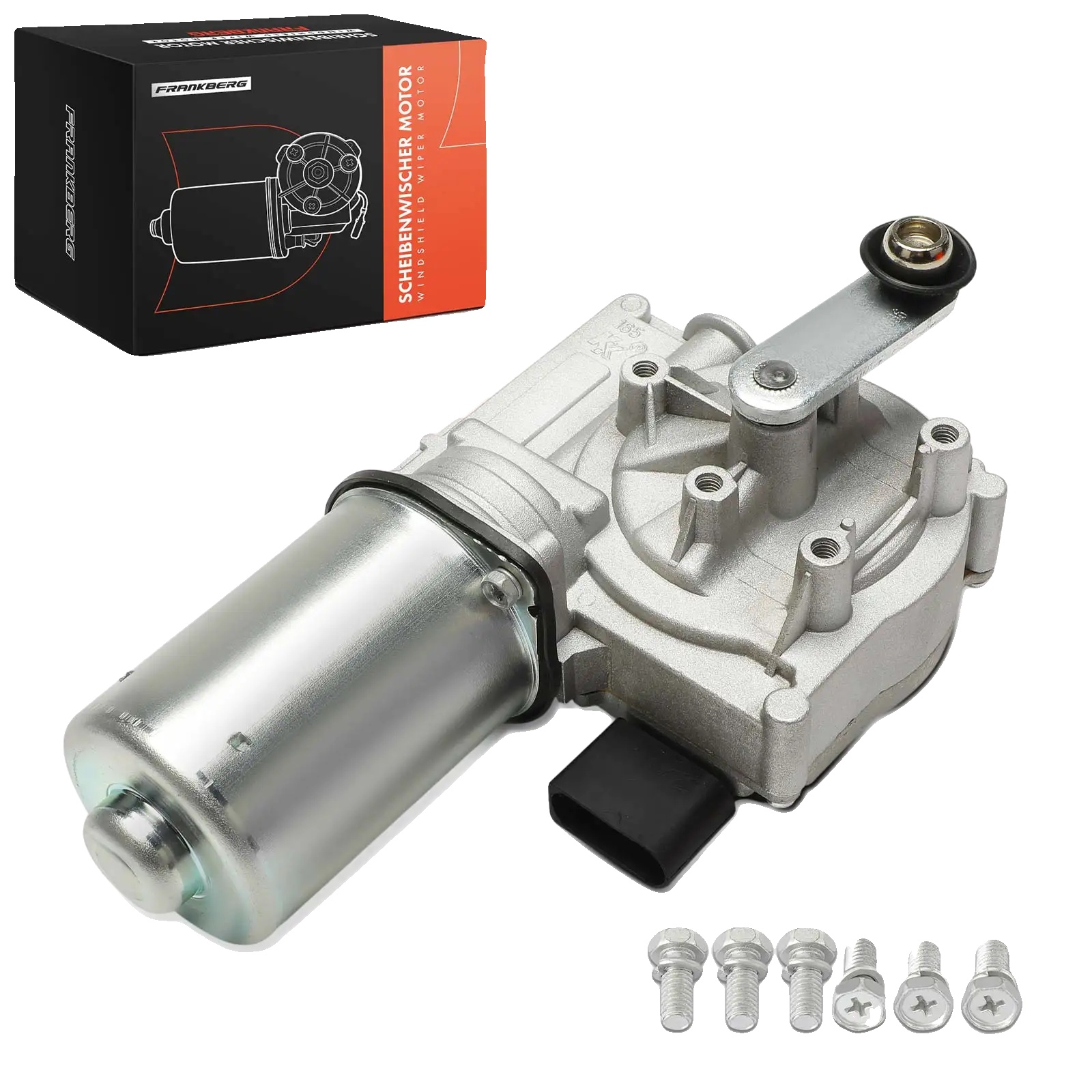Scheibenwischermotor, 12 V, 4 Anschlusskontakte, Kompatibel Mit Audi A5 8t3 8ta, Standardgröße, Langlebiges Material