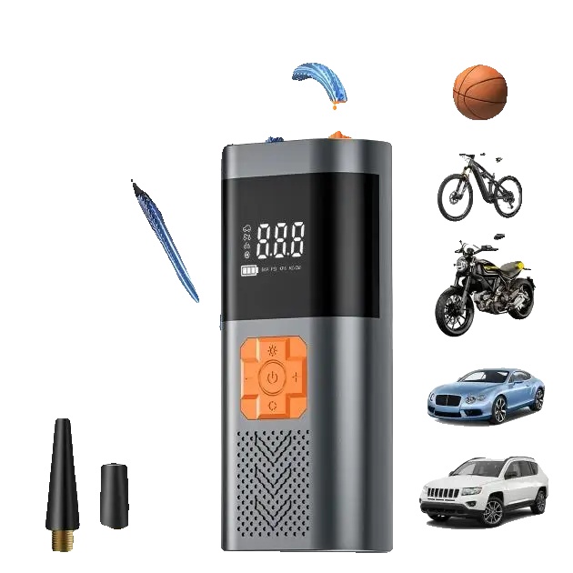 Starthilfe, Reifenaufblaser, Notstrombank, Luftpumpe