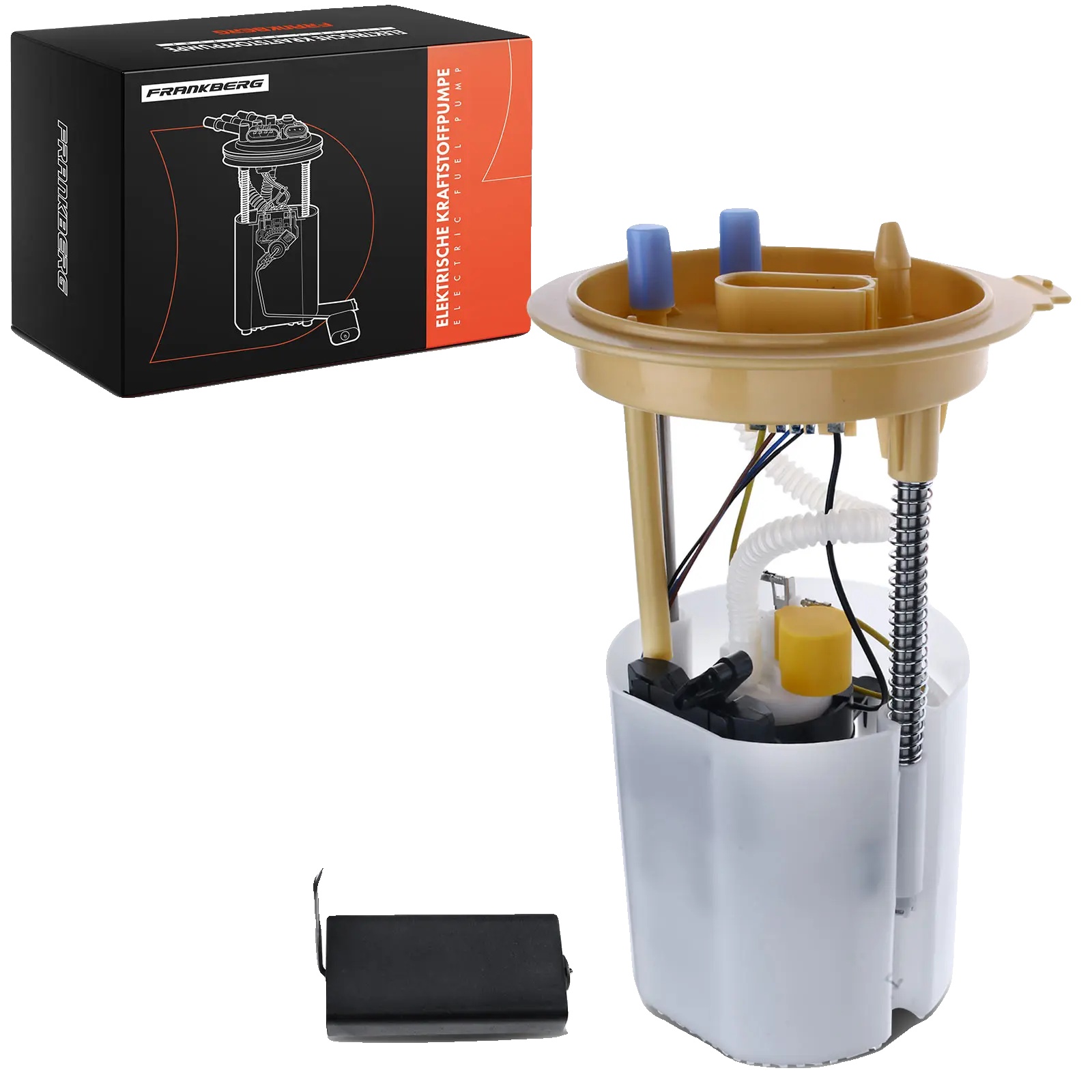 Kraftstoffpumpe, 12v Spannung, 105 L/h Durchflussrate, 0,75 Bar Betriebsdruck, 4 Anschlusskontakte, 115 Mm Breite