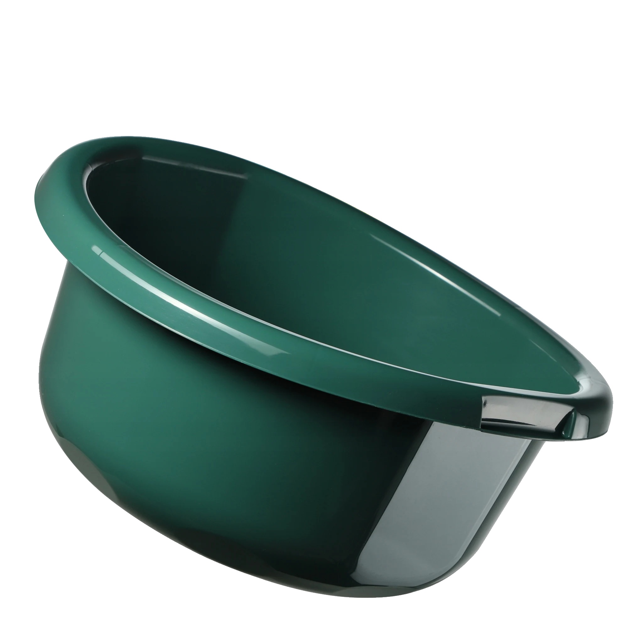 Kunststoffschüssel, Ergonomisches Design, Vielseitige Verwendung, Grün-a, Xl-c