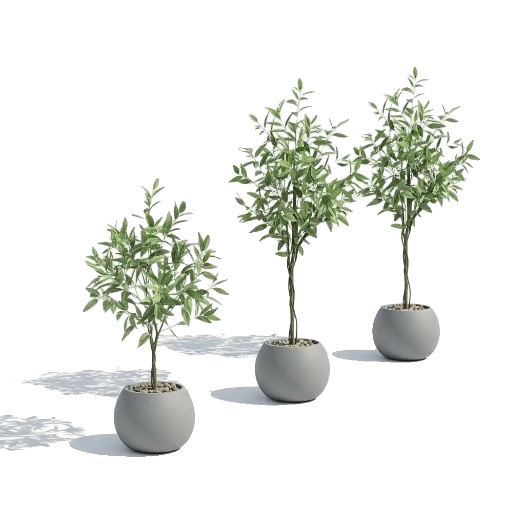 Künstlicher Eukalyptusbaum, Realistisches Design, Pflegeleicht, Grün