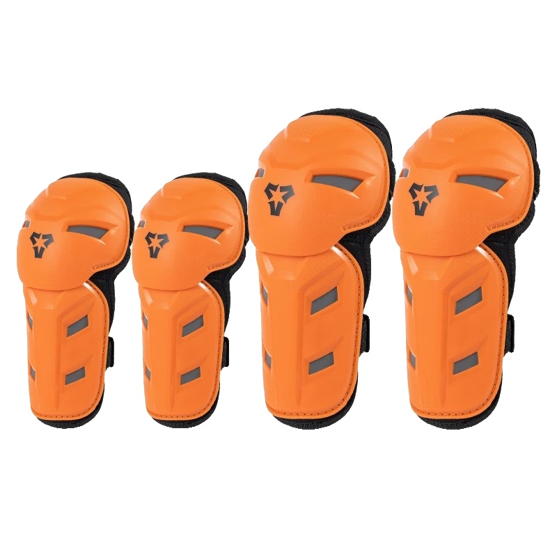 Schutzausrüstung, Leichtes Design, Verstellbare Passform, Orange