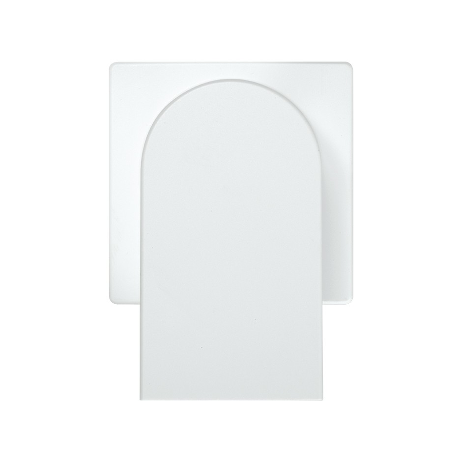Weiße Abdeckung Für Glasfaserstecker Simon 82 Concept