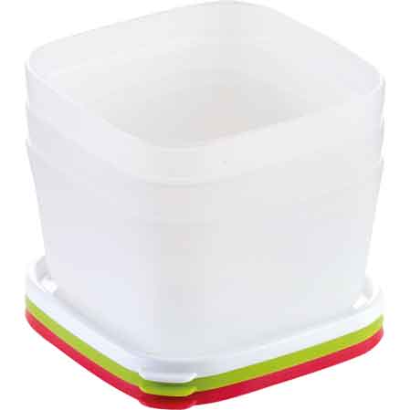 Hygienische Behälter Für Gefrierschrank 'purity' 1,5 L - 3 Stück