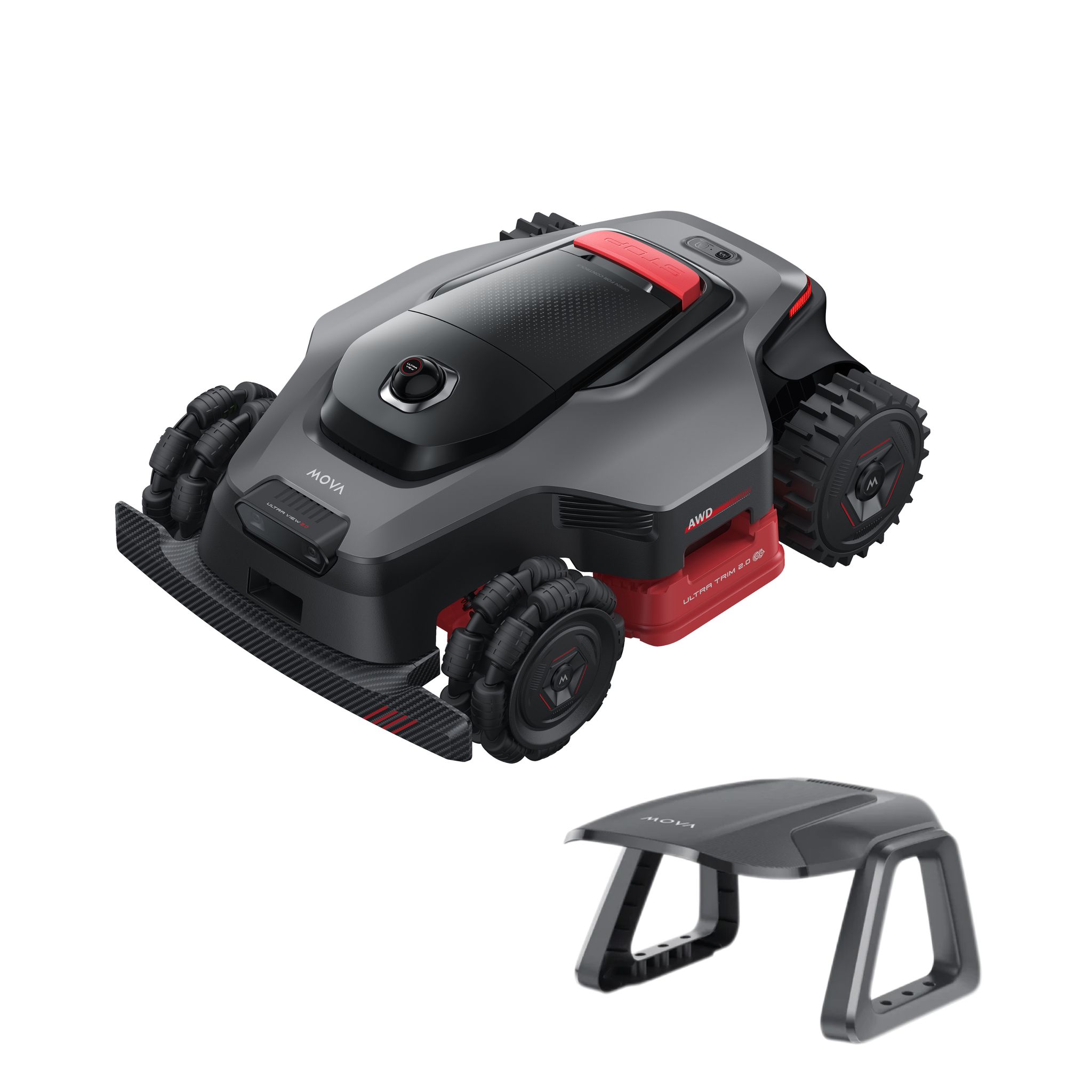 Mova Lidax Ultra 2000 Awd Mähroboter, Bis 2.000 M², Allradantrieb, 3d-lidar Und Ki-vision, Inkl. Schutzgarage
