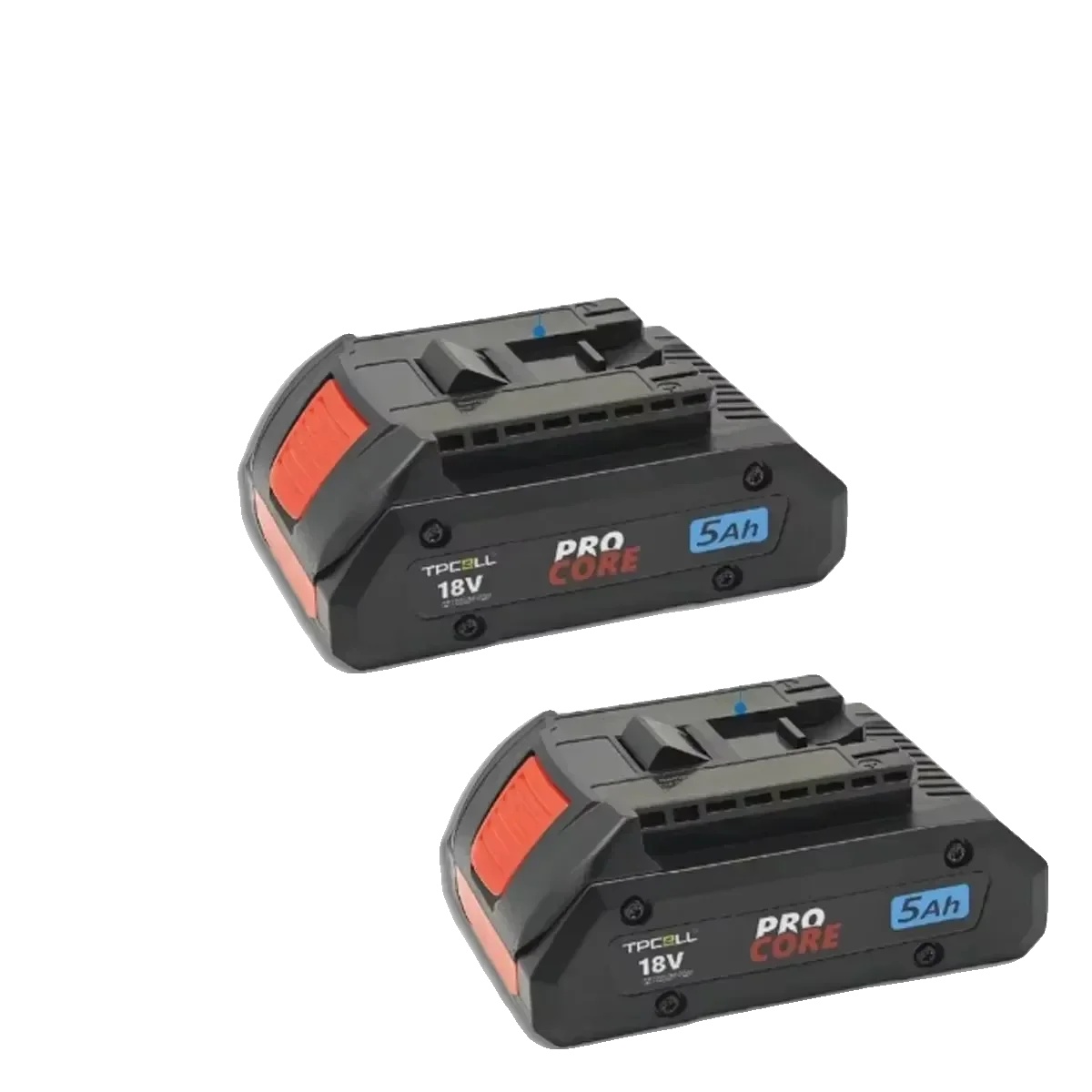 Batteriepack, 5000mah Kapazität, Integriertes Managementsystem, 5.0ah 2stück, 18v-d