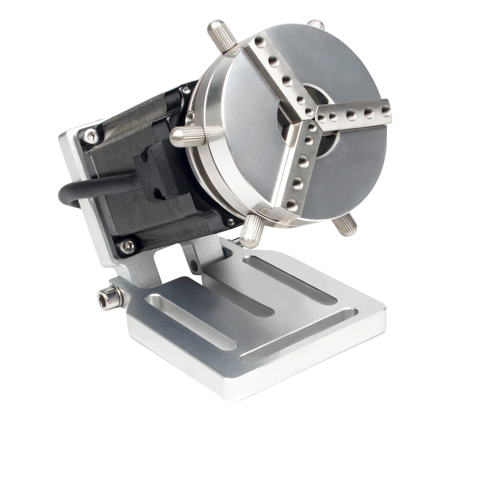 Rotationsachse, Präzisionsmechanik, Vielseitige Spannmöglichkeiten, D60 Ring Rotary