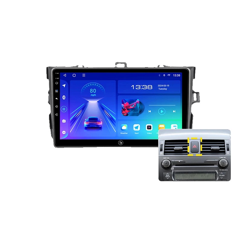 Autoradio, Touchscreen, Multi-geräte-kompatibilität, Kompatibel Mit Toyota Corolla Auris E140 E150, G5 4+64 Corolla