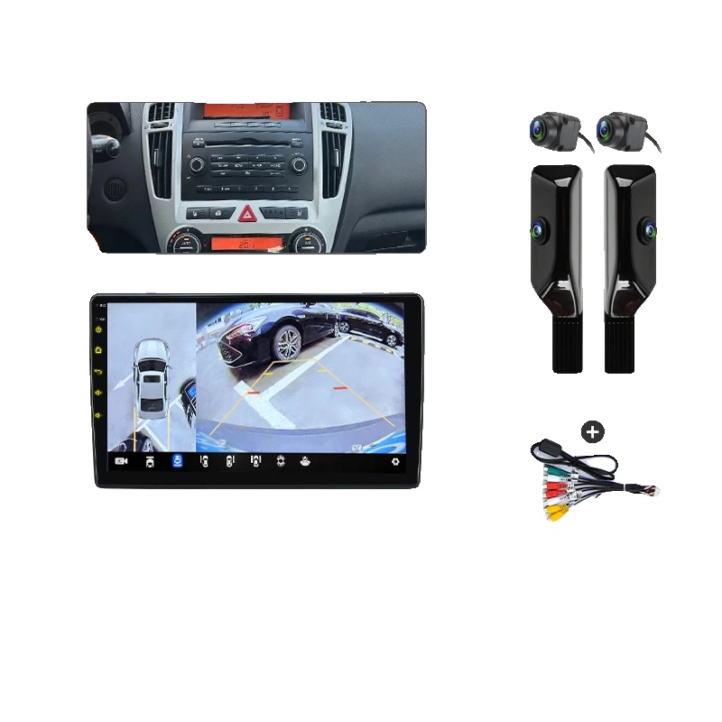 Autoradio, Displaygröße, Multimedia-unterstützung, Kompatibel Mit Kia Ceed 2007-2012, Px4 (6gb 128gb)360 A-a