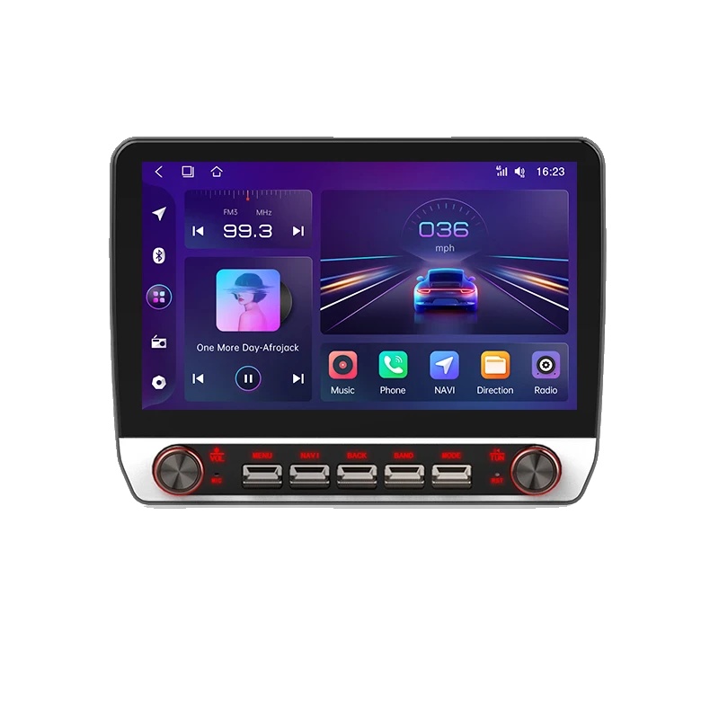 Autoradio, Qled-display, Touchscreen, Kompatibel Mit Hyundai Santa Fe 2 2006-2012, V3 Pro C (2gb-32gb) - 10,1 Zoll