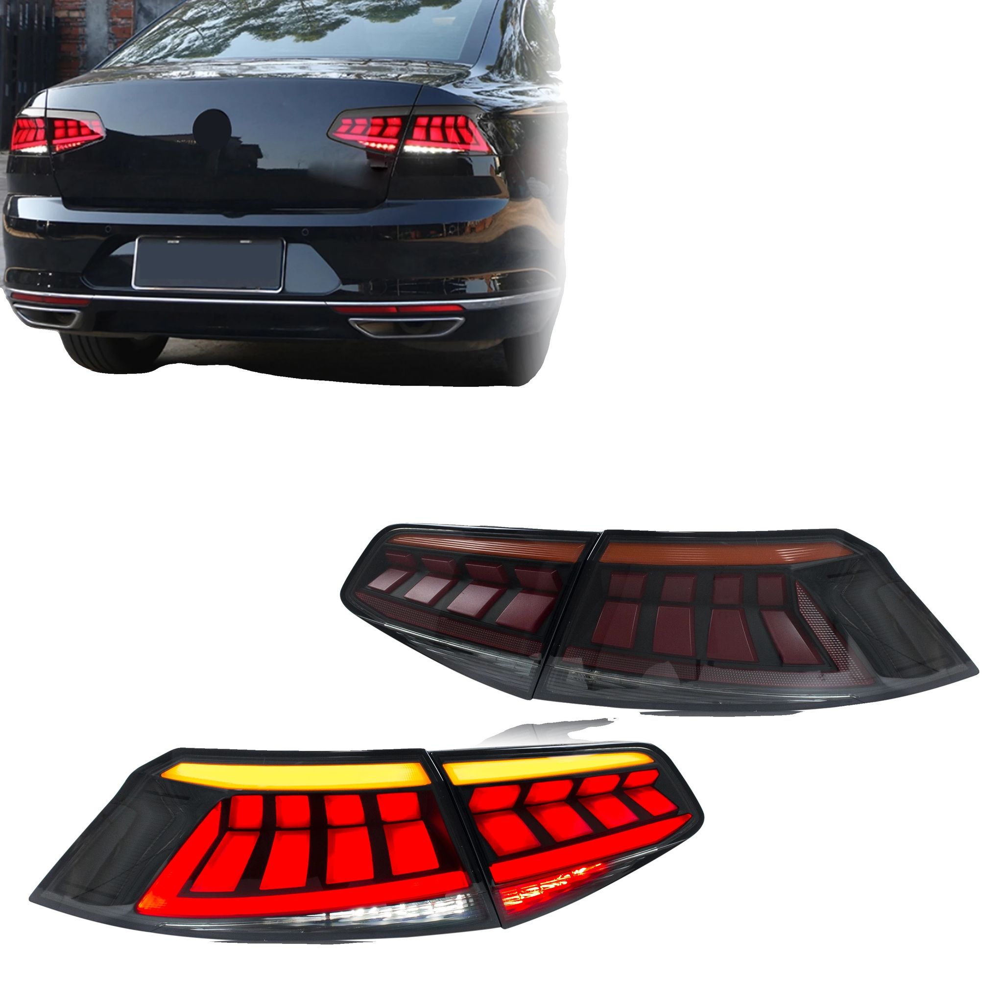Rücklichtanbau, Sequenzielle Blinkerfunktion, Abs-gehäuse, Kompatibel Mit Modellen Von 2016-2019, 12v Betriebsspannung, Ce-zertifiziert
