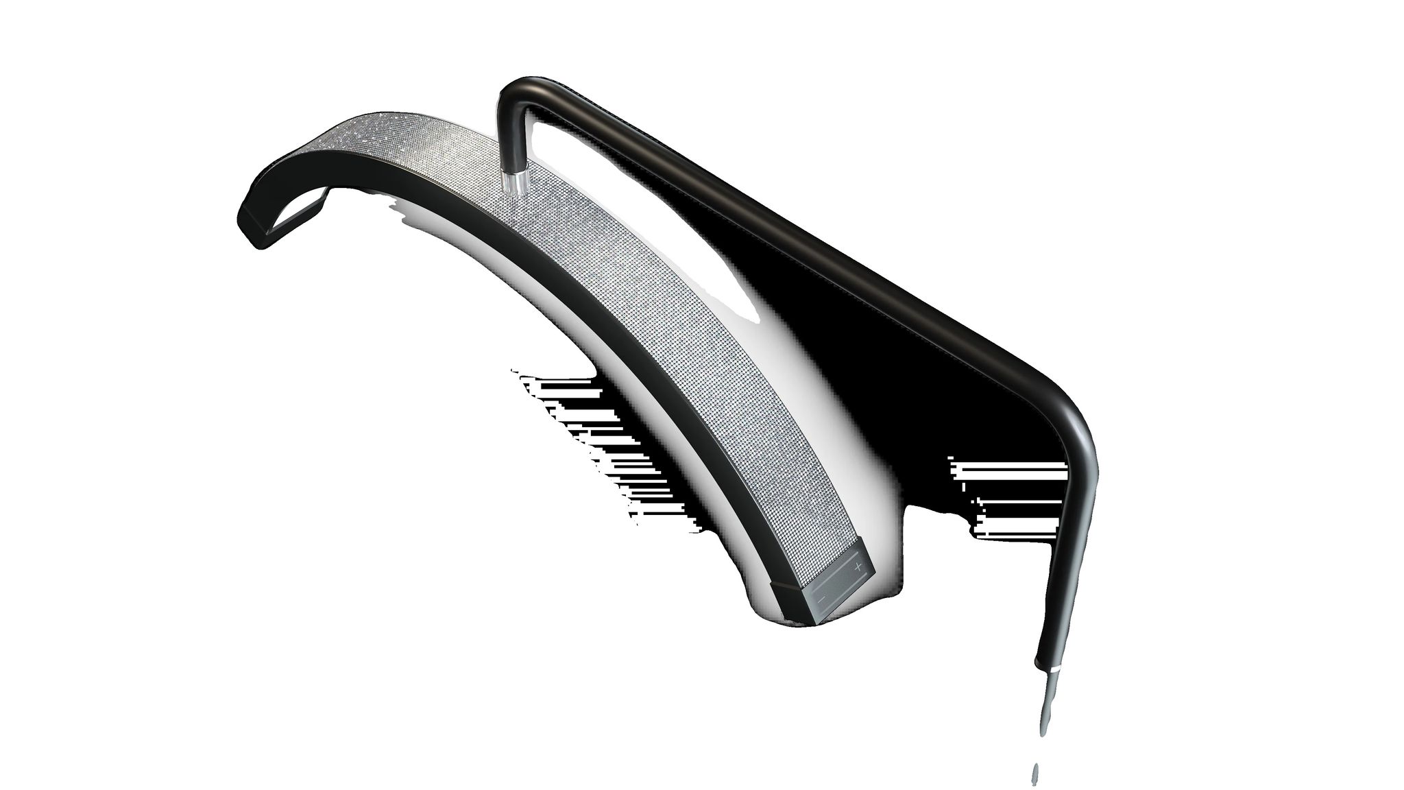 Led-licht, Einstellbare Farbtemperatur, Einzigartiges Design, Schwarz
