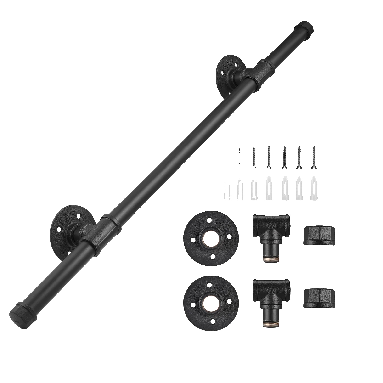 Treppenhandlauf, Wandmontiert, Langlebiges Design, 1m 1abschnitt